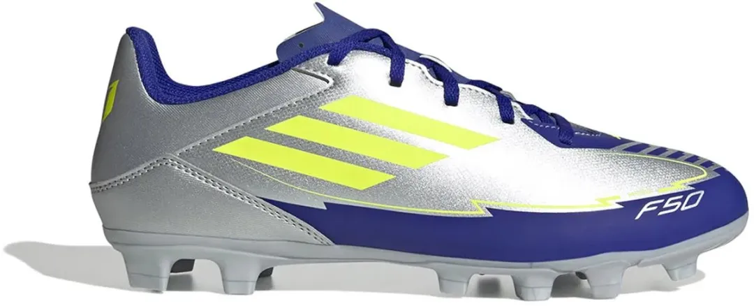 Adidas F50 Club Messi FG Voetbalschoenen - 43 1/3 - Zilver - afbeelding 6 van 6