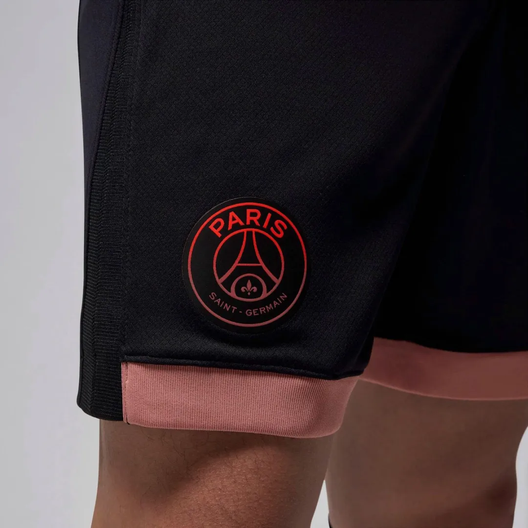 Nike Paris Saint-Germain Stadium 3rd 2024/25 Short Heren - Maat L - Zwart-Roze