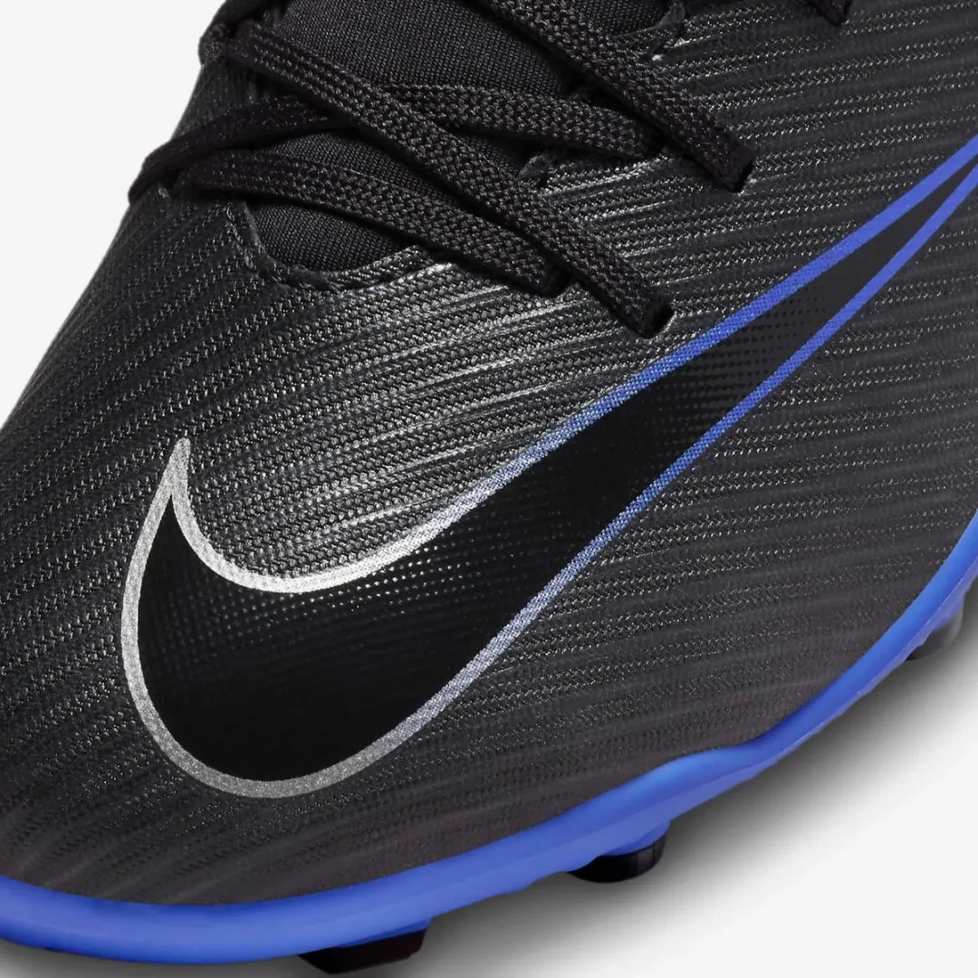 Nike Superfly 9 Club FG Sportschoenen - Maat 33.5 - Zwart/Zilver