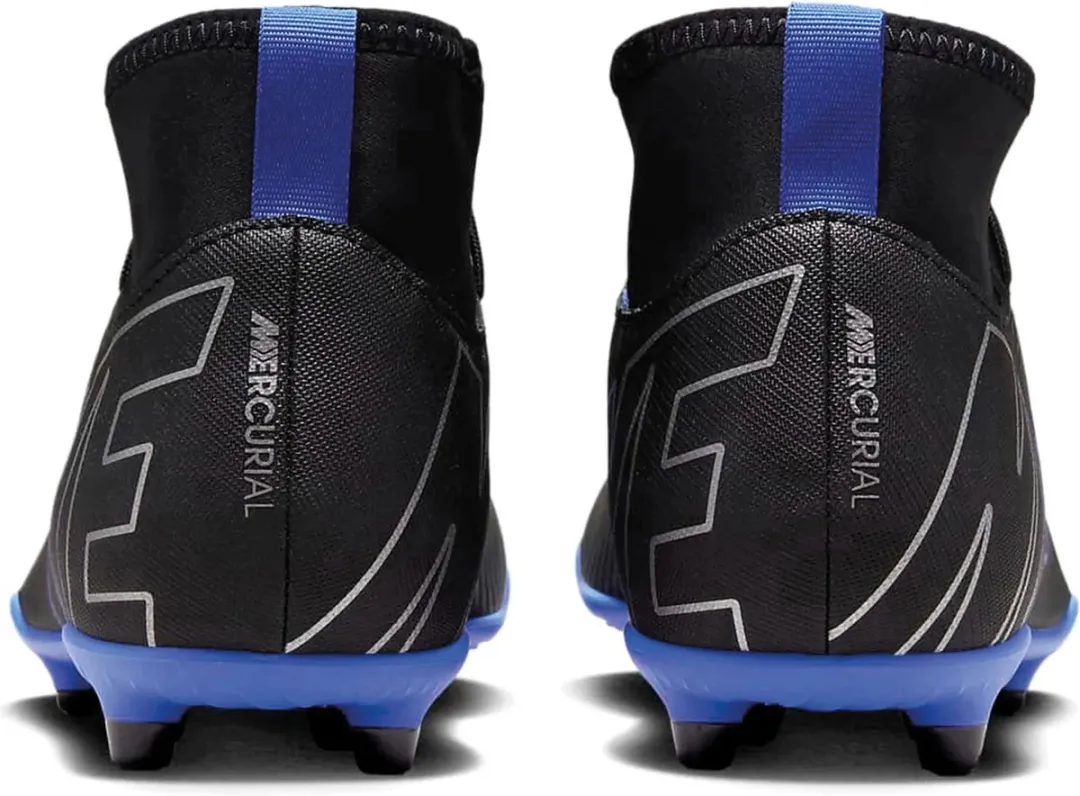 Nike Superfly 9 Club FG Sportschoenen - Maat 33.5 - Zwart/Zilver - afbeelding 6 van 6