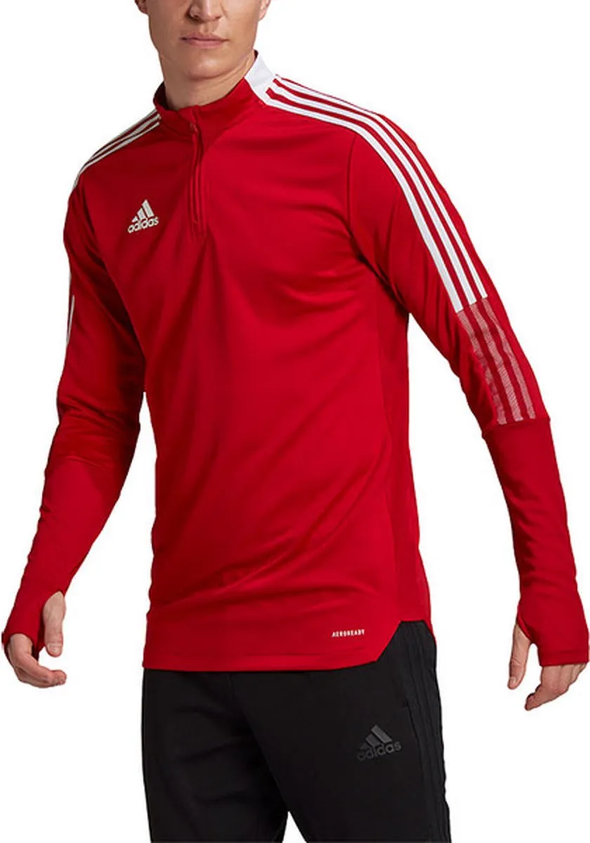 adidas Tiro 21 Training Top GH7303 - XL - Rood