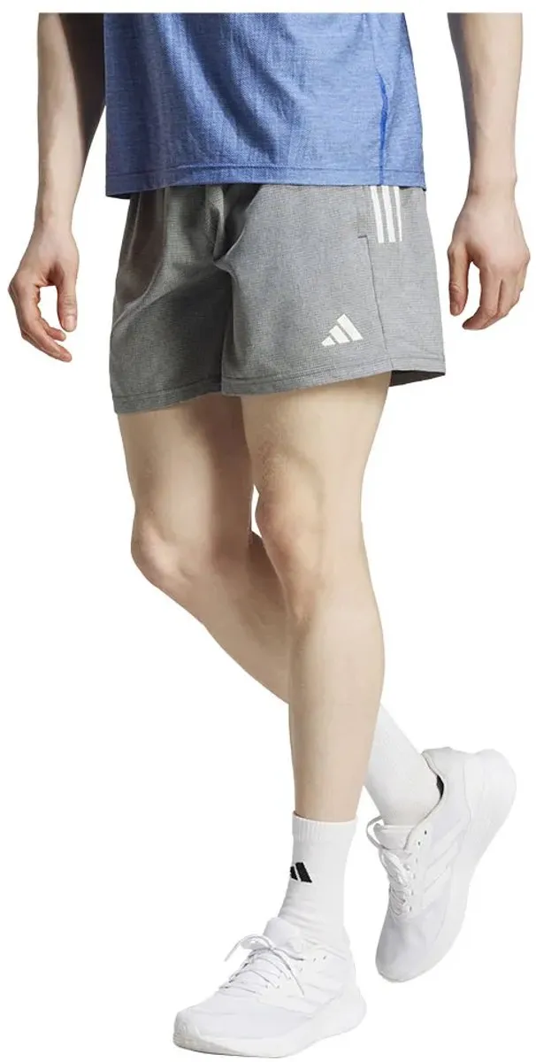 Adidas Own The Run 5 Shorts - XL - Grijs/Wit