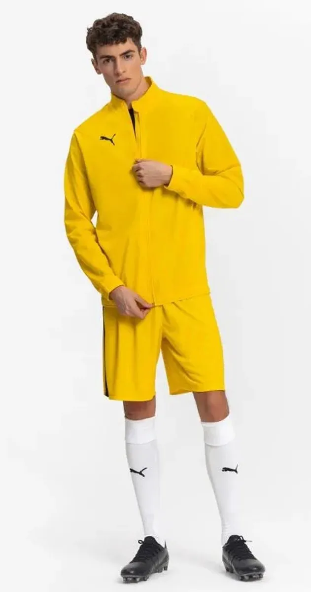 PUMA Sportjas Geel - M - afbeelding 6 van 6