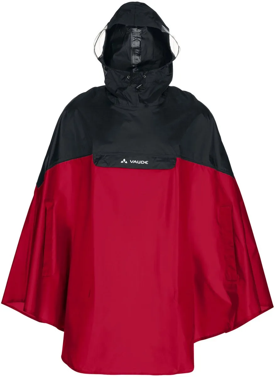 Vaude Covero Poncho II Regenponcho - M - Dark Sea/Black