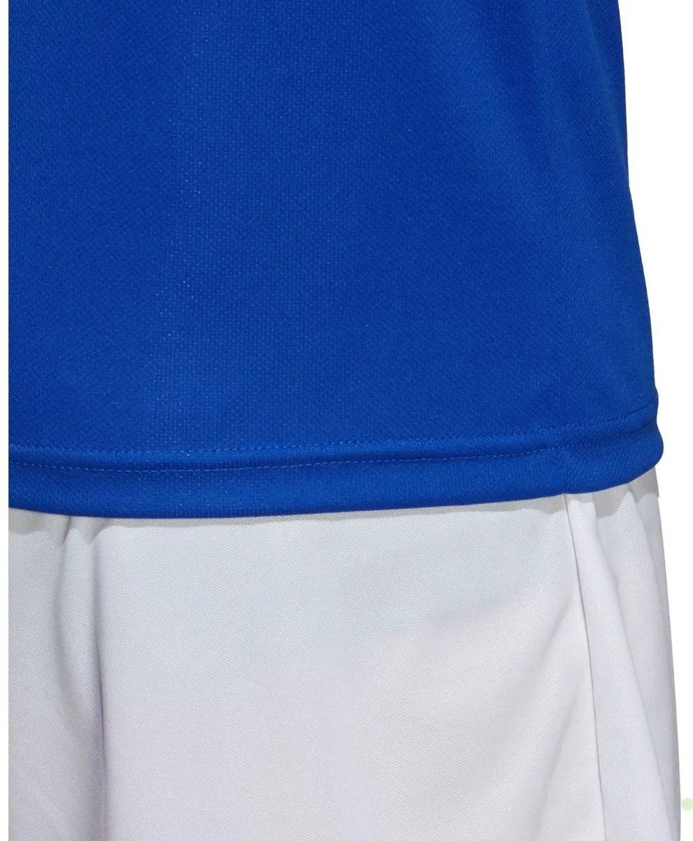 adidas Estro 19 Sportshirt S - Blauw/Wit