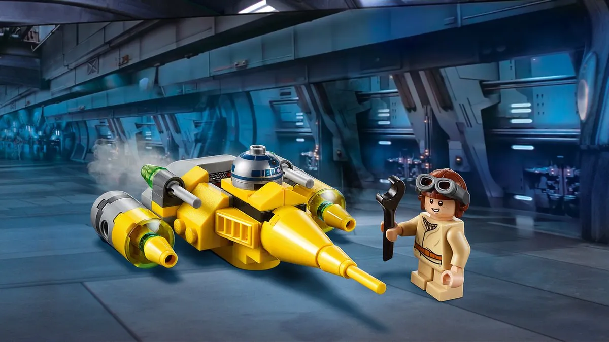 LEGO Star Wars Naboo Starfighter Microfighter 75223 - 62 Stukken - afbeelding 4 van 6
