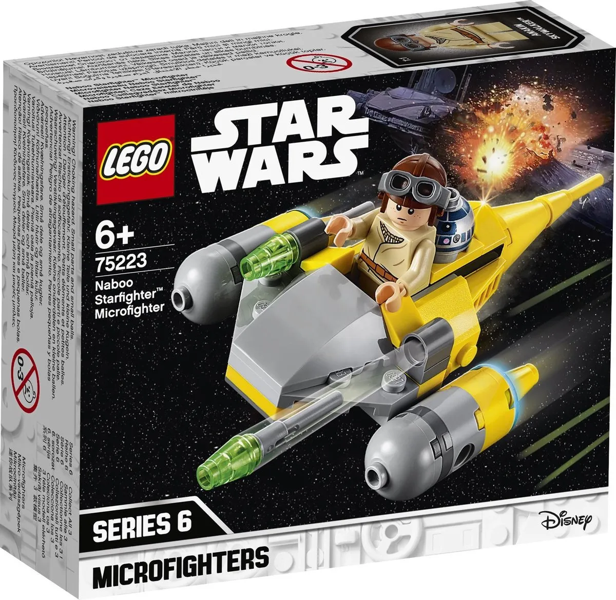 LEGO Star Wars Naboo Starfighter Microfighter 75223