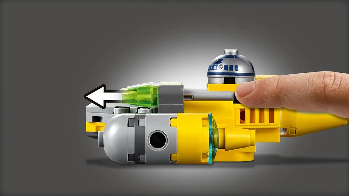 LEGO Star Wars Naboo Starfighter Microfighter 75223 - 62 Stukken - afbeelding 6 van 6