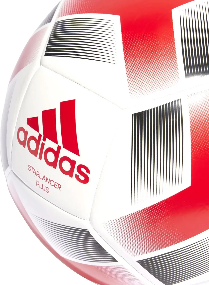 Adidas Voetbal Starlancer Plus Maat 5 - Wit/Rood/Zwart