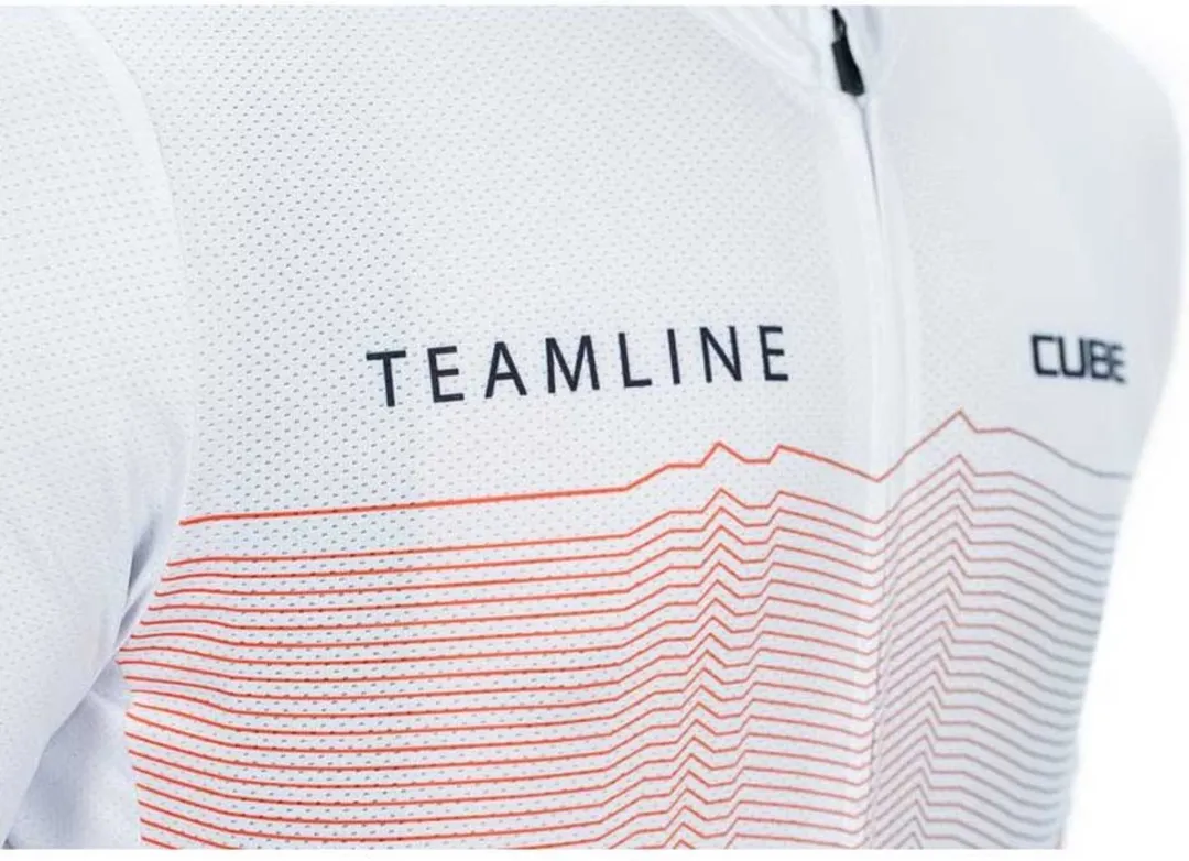 Cube Teamline Cmpt Jersey - Wit L - afbeelding 3 van 4