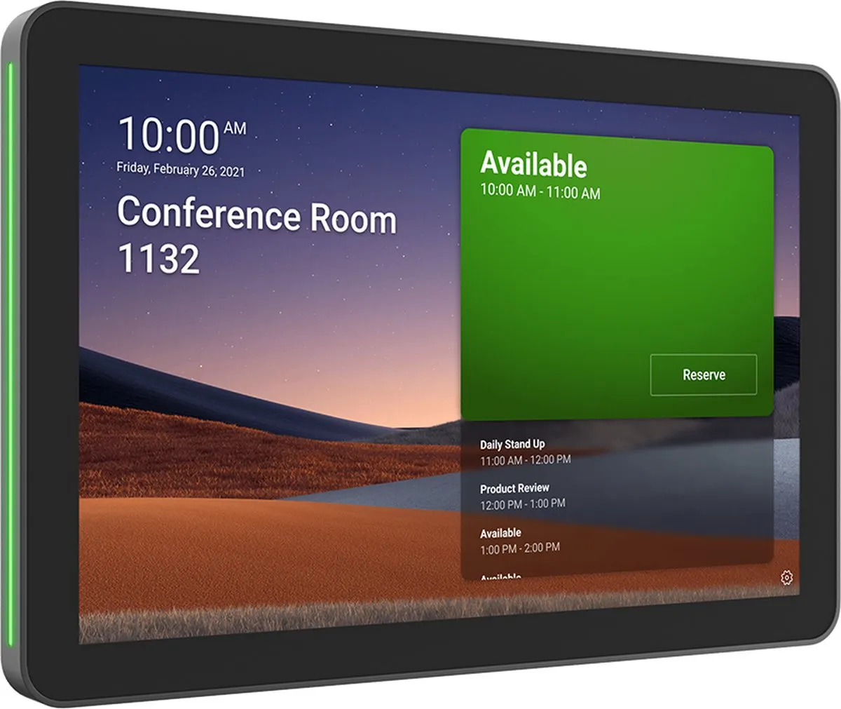 Logitech Tap Scheduler 10.1" Touchpanel - Zwart