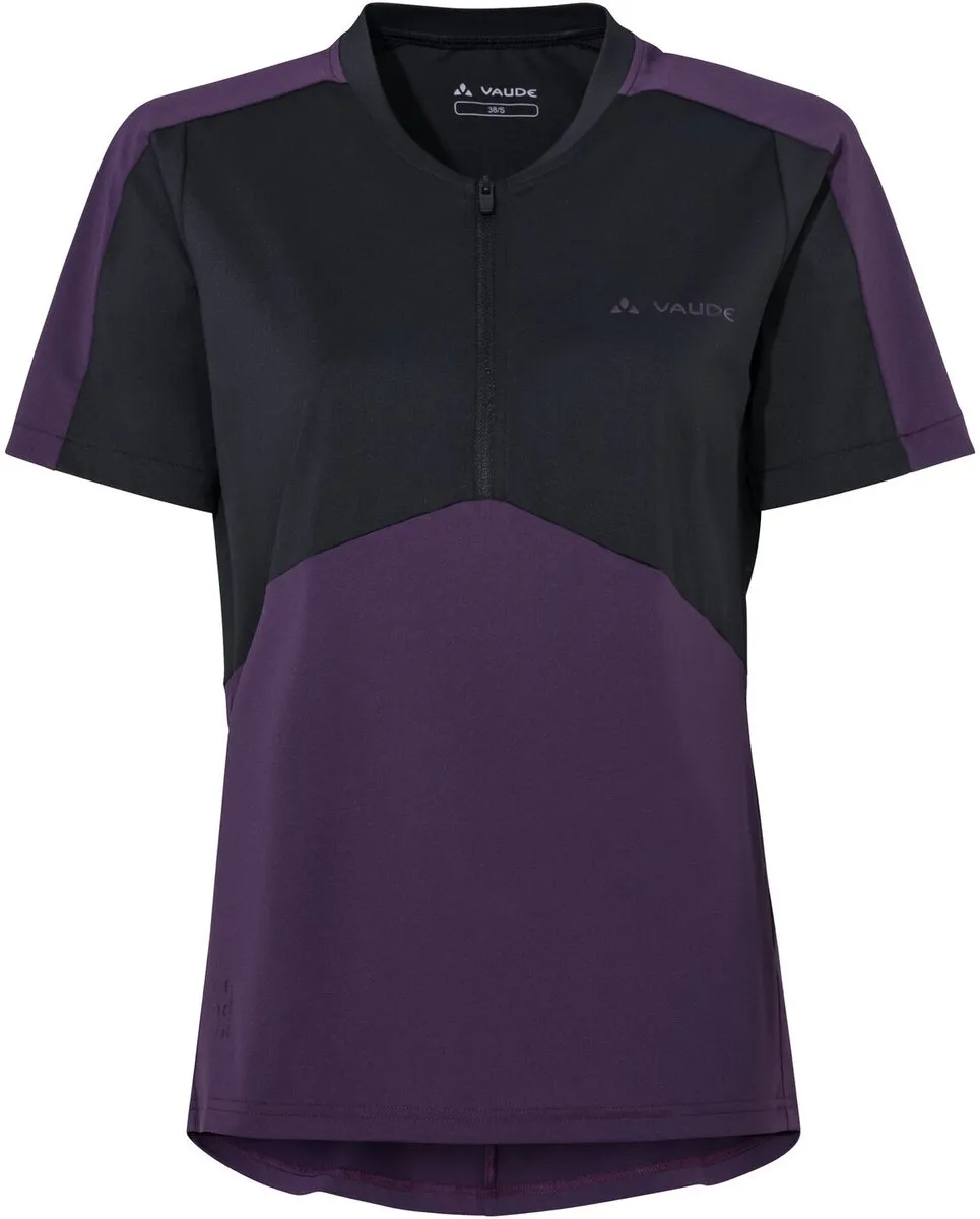 Vaude Women's Altissimo Shirt II Fietsshirt - Maat 40 - Eggplant