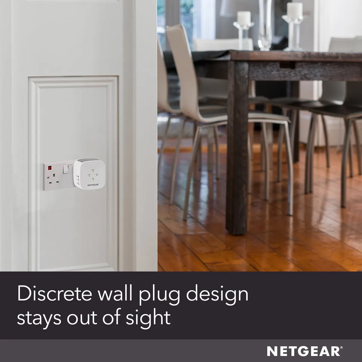 Netgear EX3110 WiFi Repeater - Dual Band 750 Mbps - Wit
