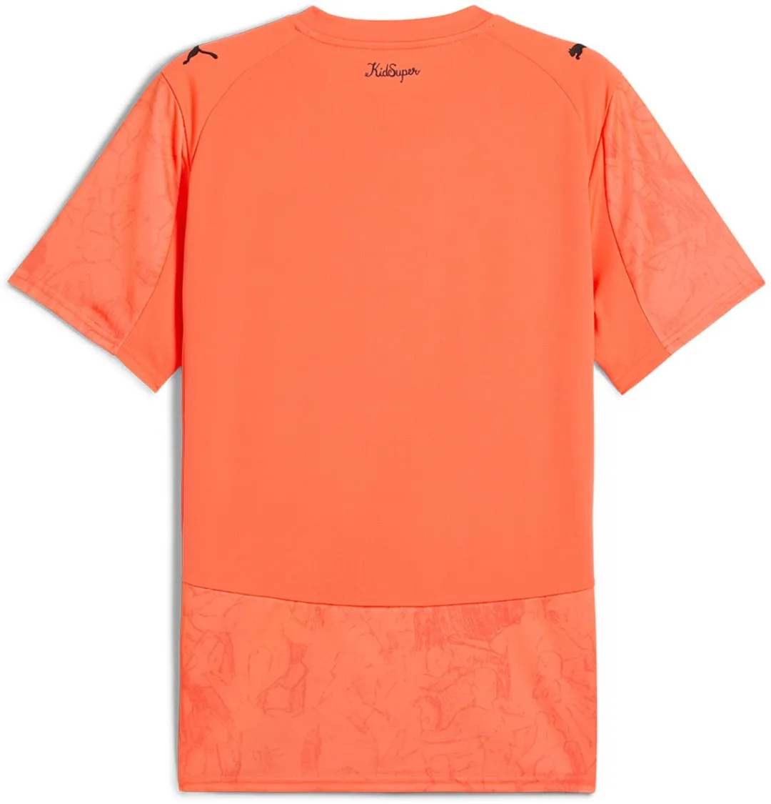 PUMA Manchester City FC Replica T-shirt Junior - Neon Sun/Black