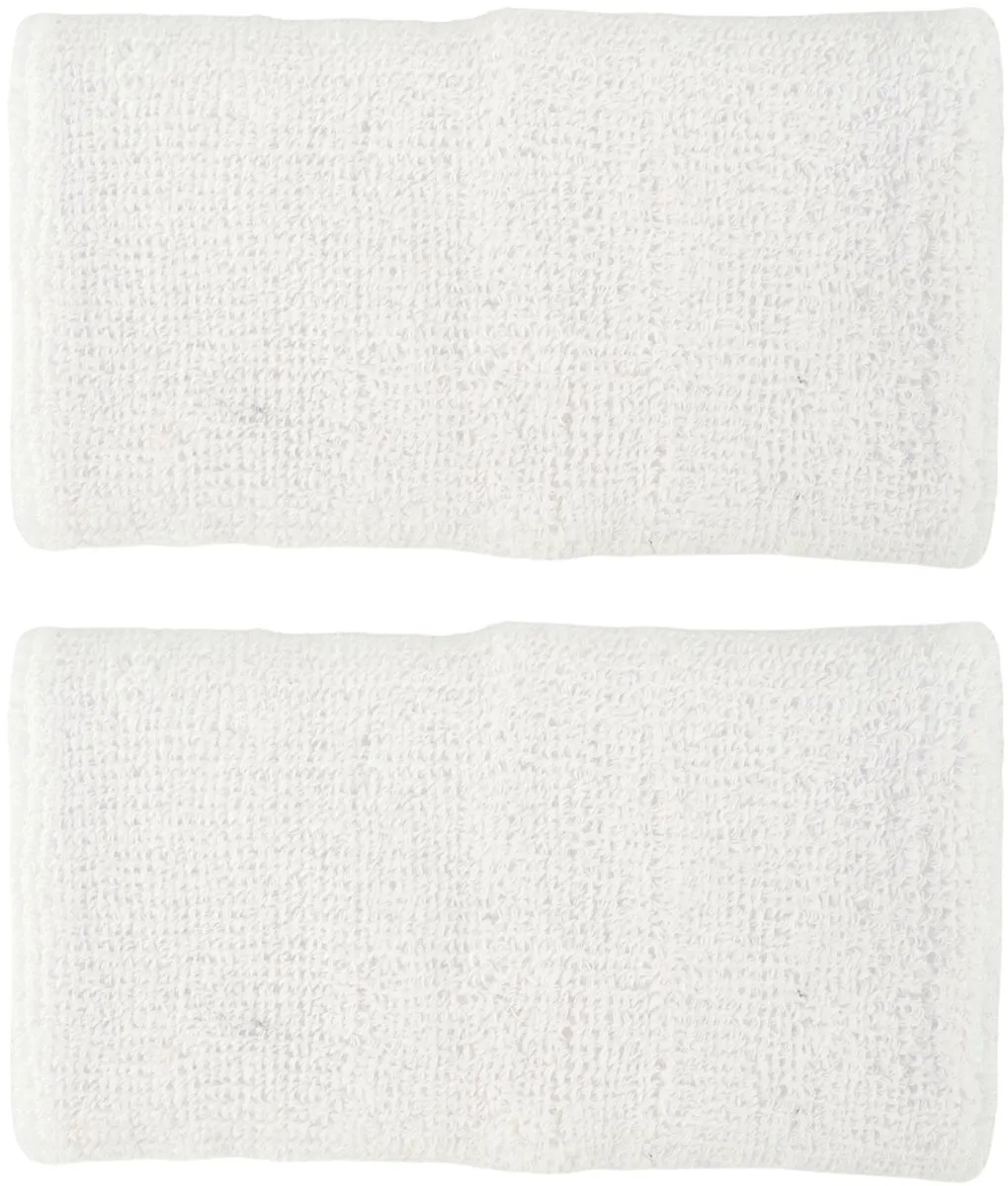 Nike Swoosh Doublewide Armbanden N1012406-101 - 2 Stuks