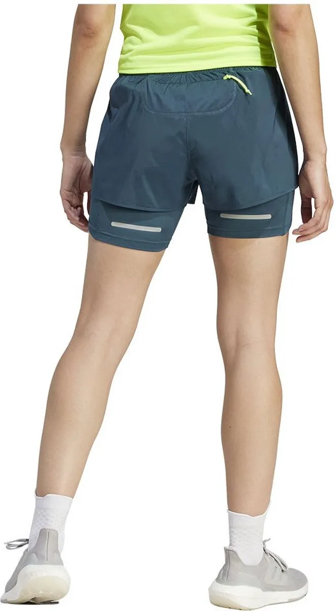 adidas Performance Ultimate Two-in-One Short HZ4481 - XS - Turquoise