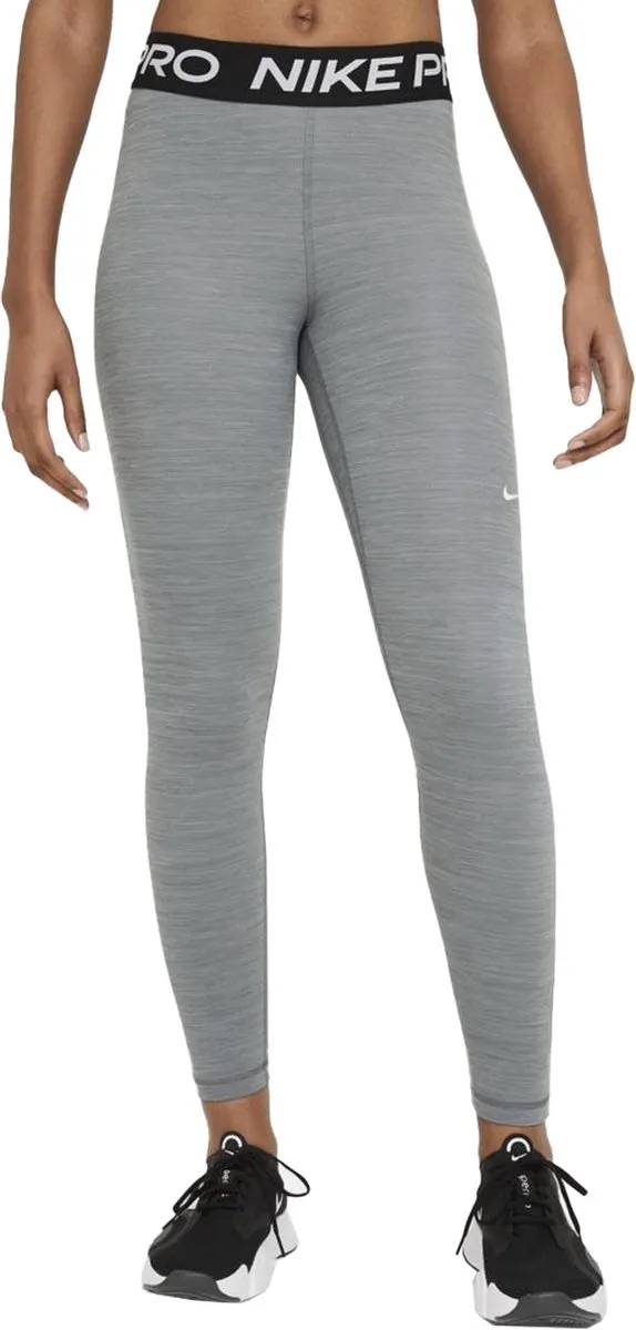 Nike Pro 365 Sportlegging Dames M - Grijs