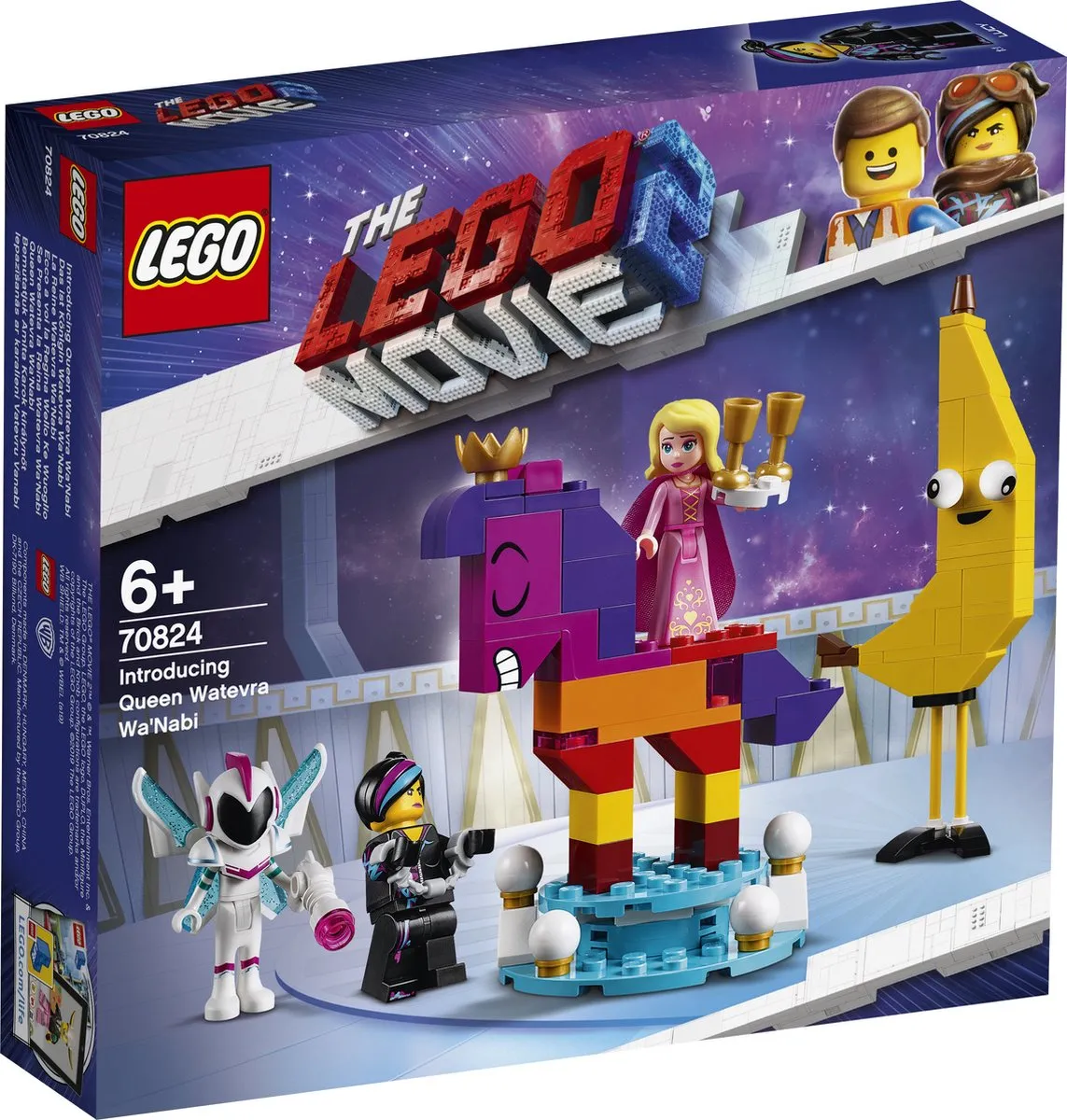 LEGO The Movie 2 Koningin Watevra Wa'Nabi 70824