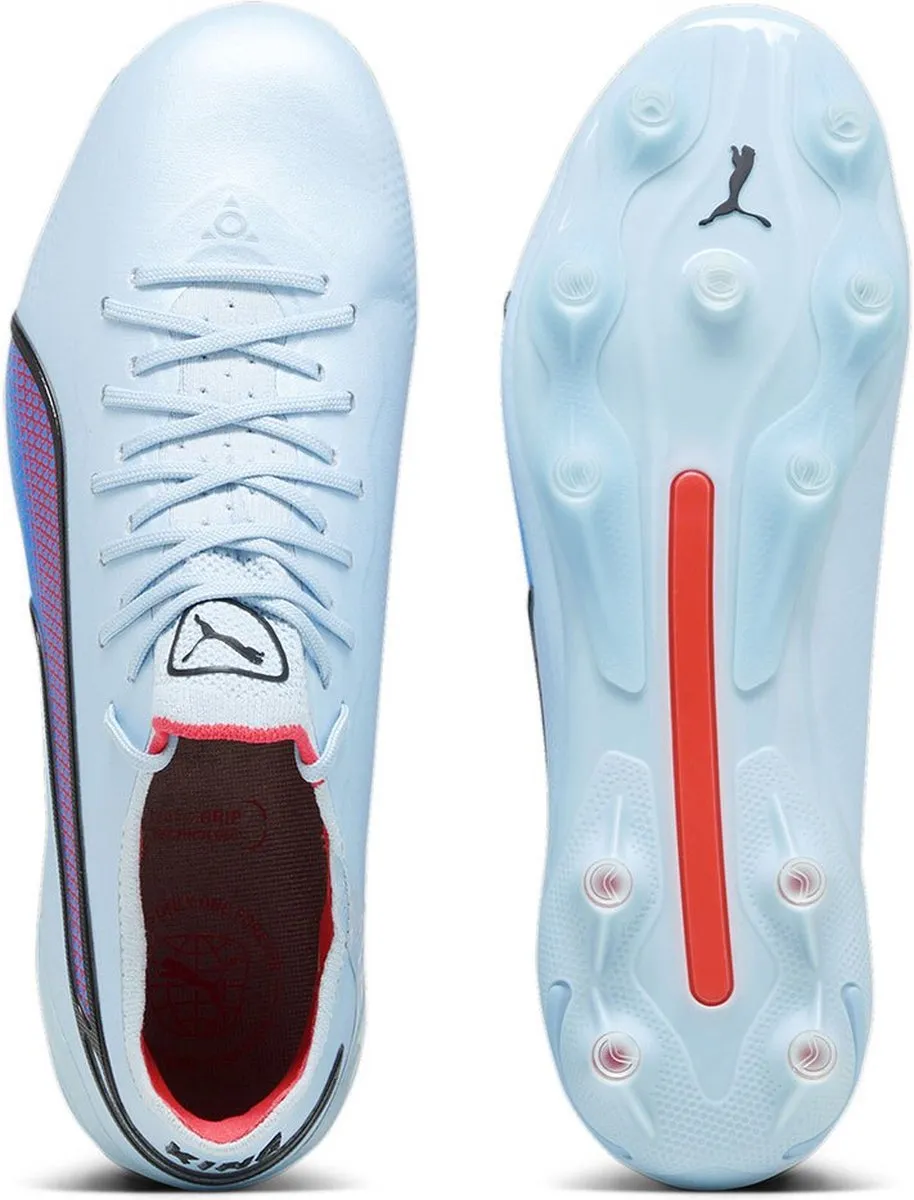 PUMA King Ultimate FG/AG Voetbalschoenen - Blauw - Maat 37