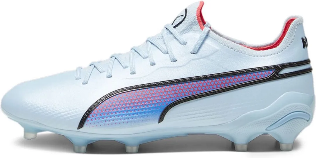 PUMA King Ultimate FG/AG Voetbalschoenen - Blauw - Maat 37