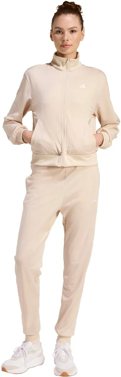 adidas Essentials Feel Cozy Trainingspak KB8459 - Dames - Beige