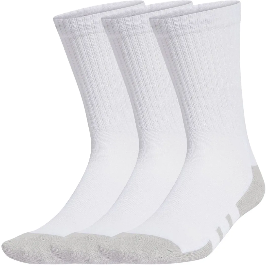 adidas Essentials ClimaCool Crew Sokken JD9571 - 3 Stuks - Wit/Grijs