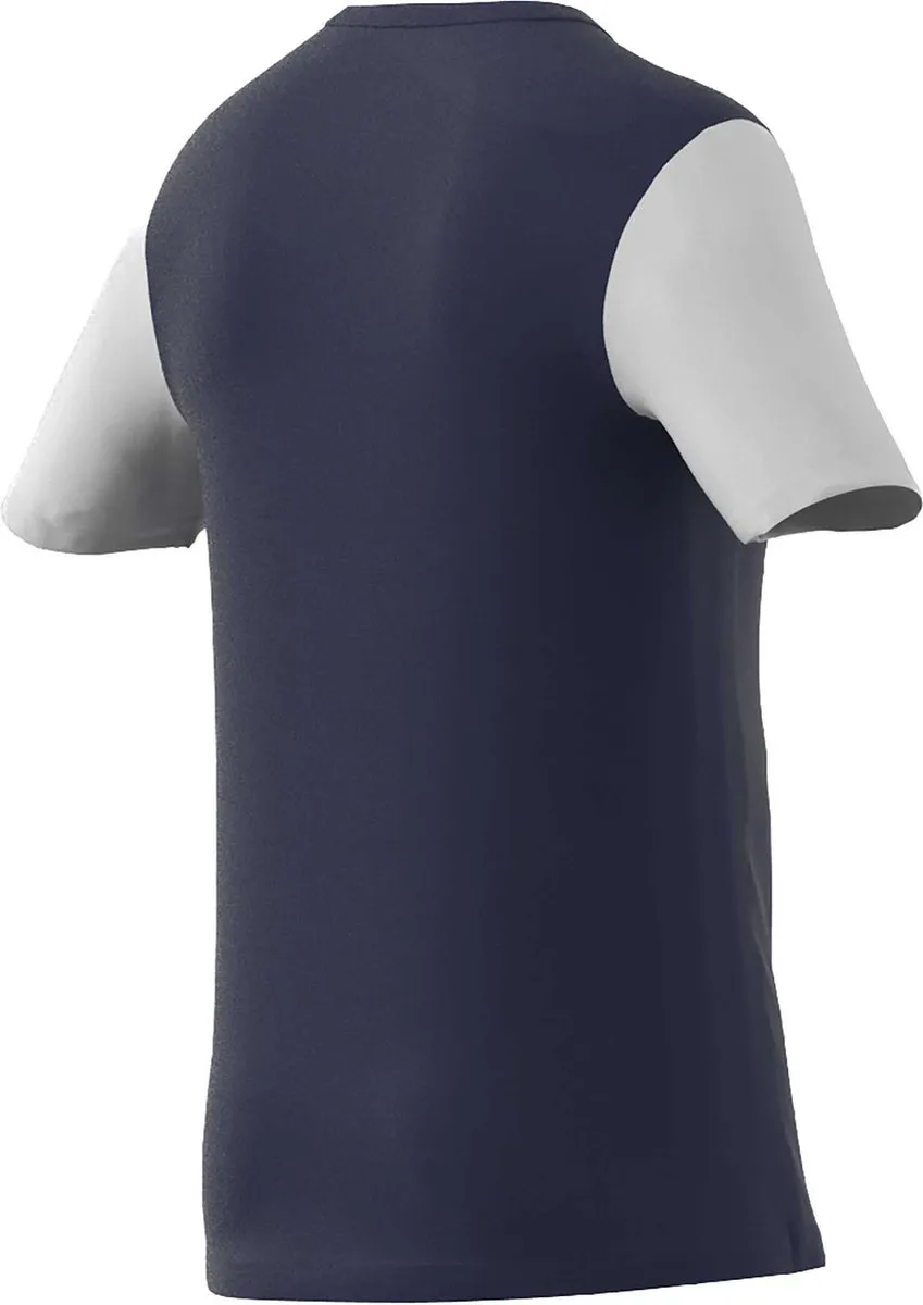 adidas Estro 19 Sportshirt M - Donkerblauw/Wit
