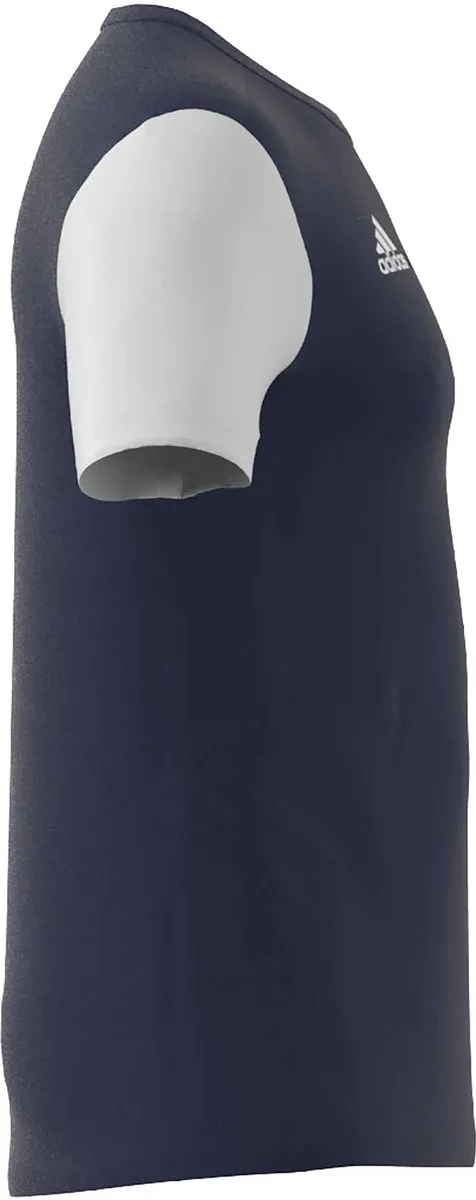 adidas Estro 19 Sportshirt M - Donkerblauw/Wit
