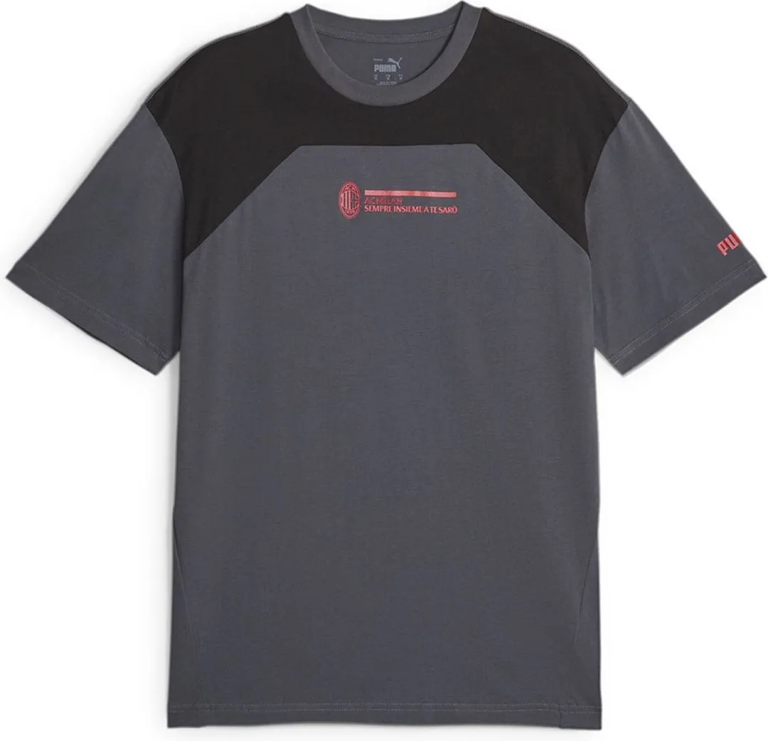 PUMA ACM Football Culture T-shirt - M - Strong Gray