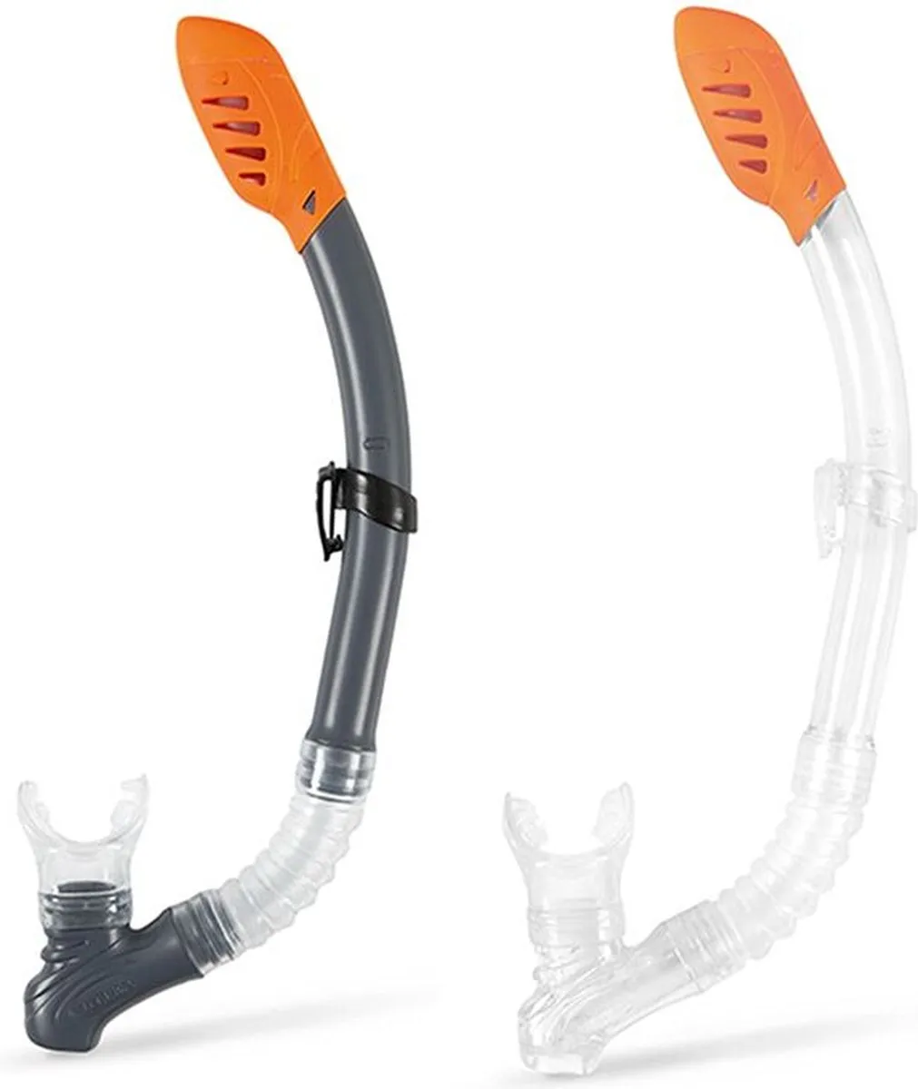 Intex Easy-Flow Snorkel - Zwart/Oranje
