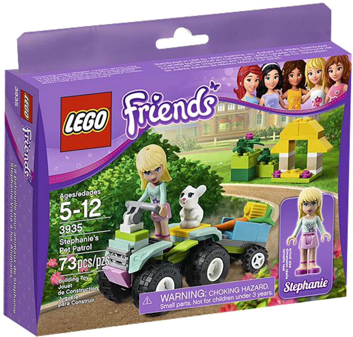 LEGO Friends Stephanie's Huisdiertransport - 3935