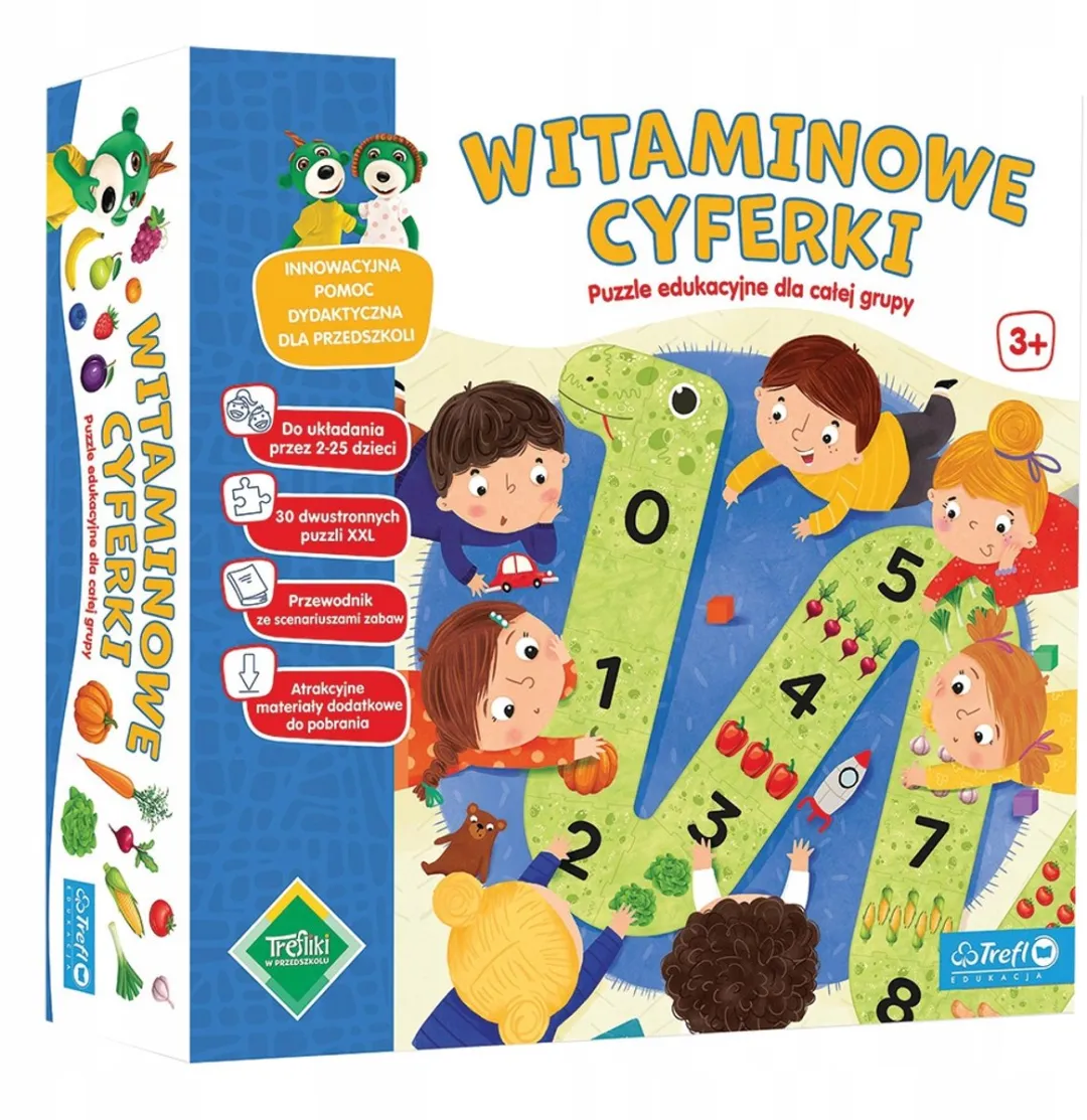 Trefl Vitamine Cijfers Puzzel