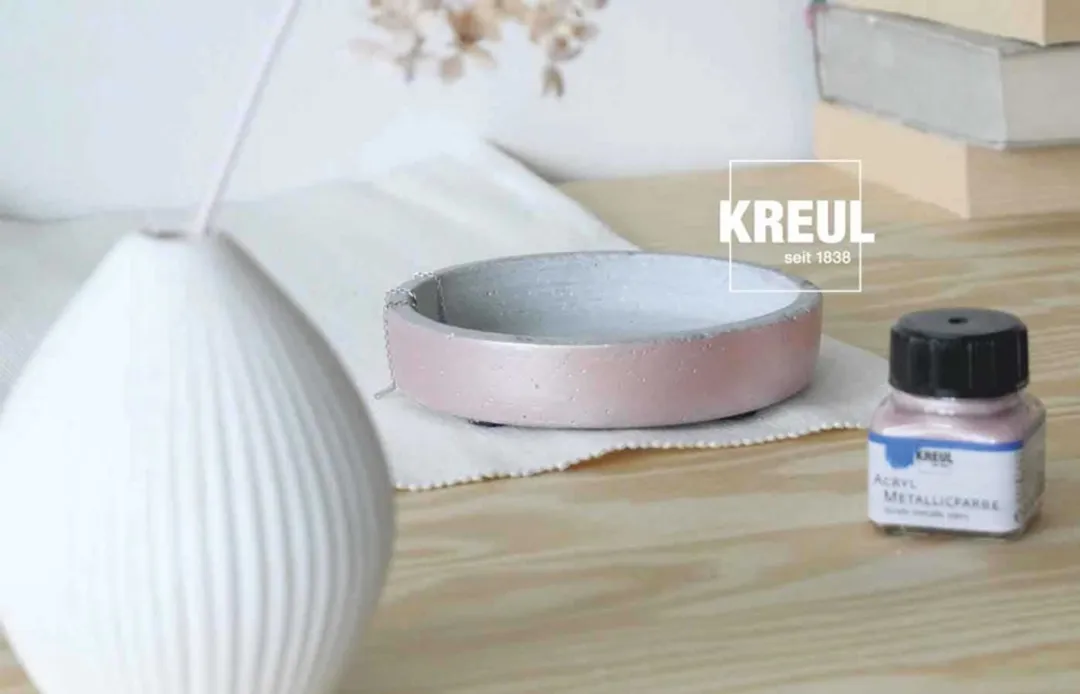 Kreul Acrylverf 77600 - 6x20ml - Blauw/Koper/Goud/Groen/Rood/Violet