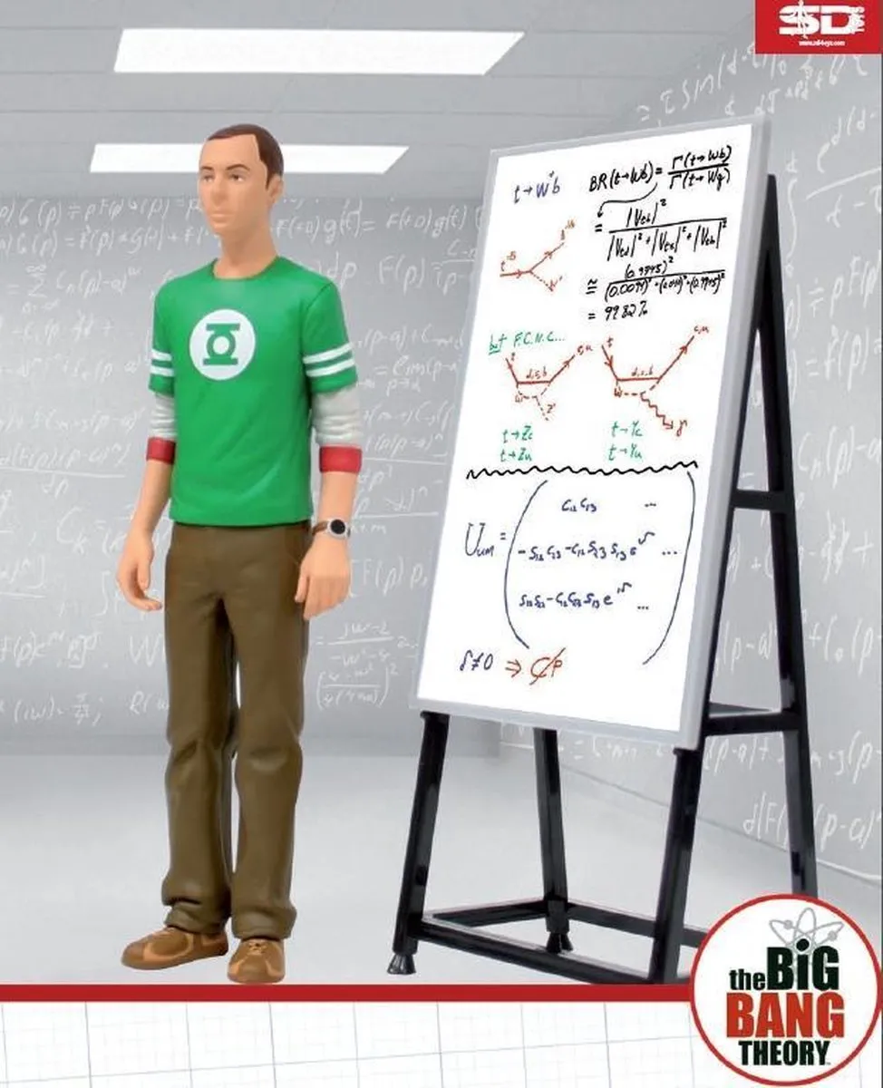 SD Toys Sheldon Cooper Pop - Staand - Multi