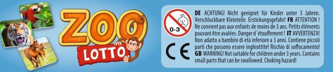 Schmidt Spiele Zoo Lotto 51433 - Educatief geheugenspel - 1-4 spelers