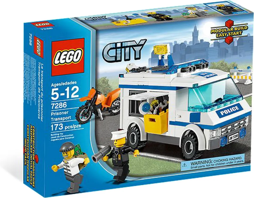 LEGO City Gevangenentransport 7286