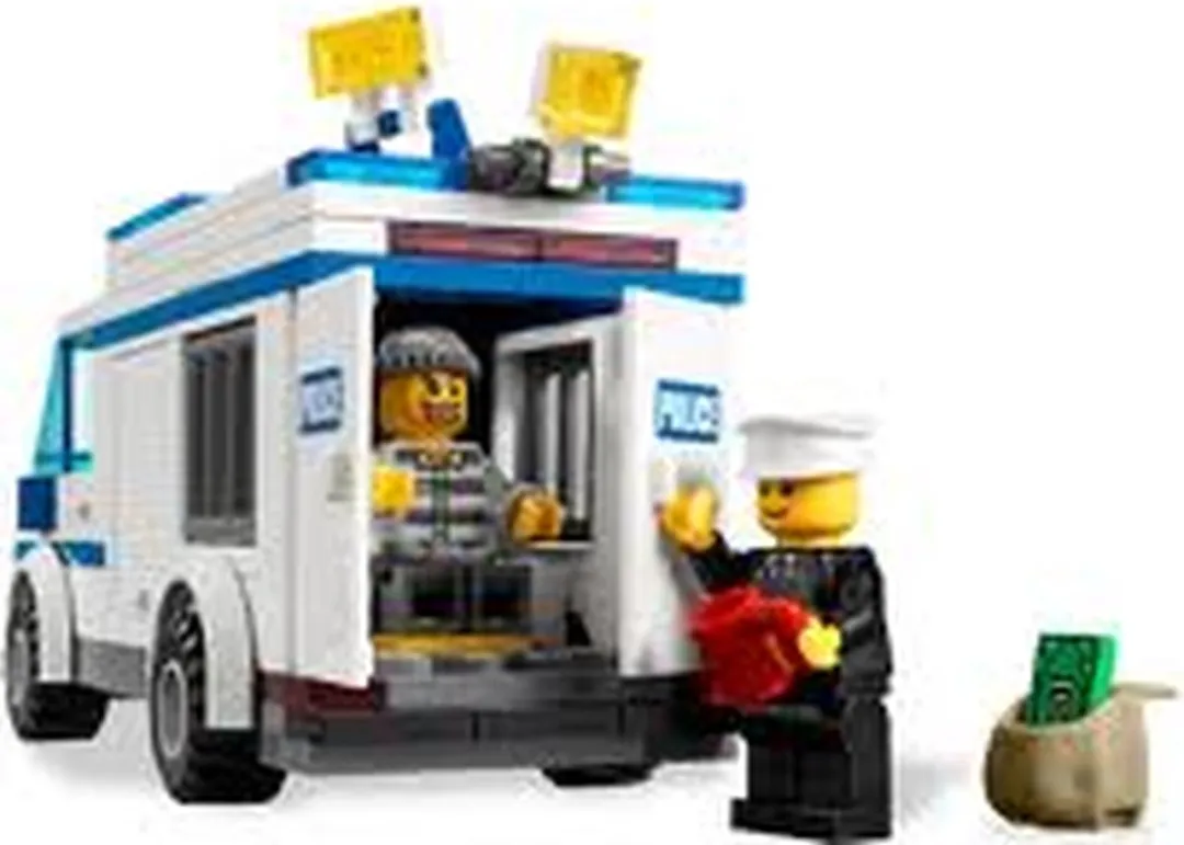 LEGO City Gevangenentransport 7286 - 173 Stukken