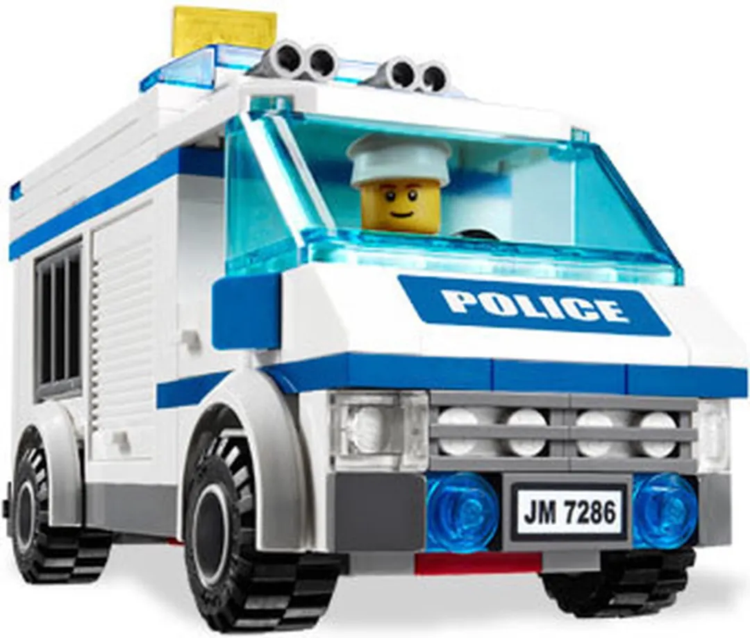 LEGO City Gevangenentransport 7286 - 173 Stukken