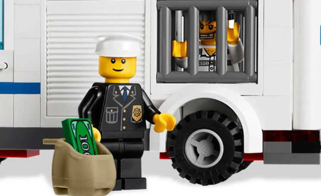 LEGO City Gevangenentransport 7286 - 173 Stukken - afbeelding 6 van 6