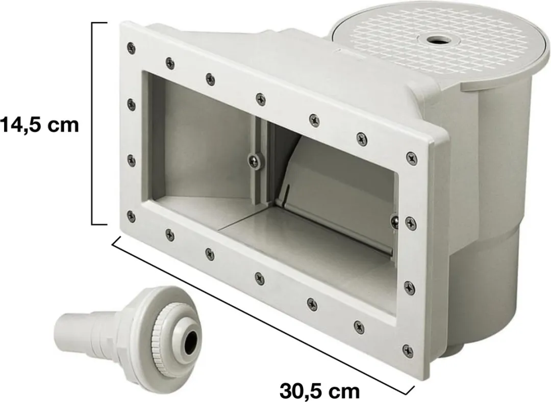 Kokido K002WBX Skimmer - Brede zuigmond - Wit