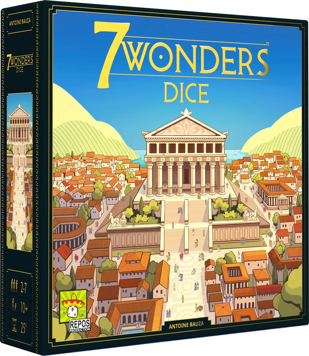 Asmodee 7 Wonders Dice REP01-014NLFR