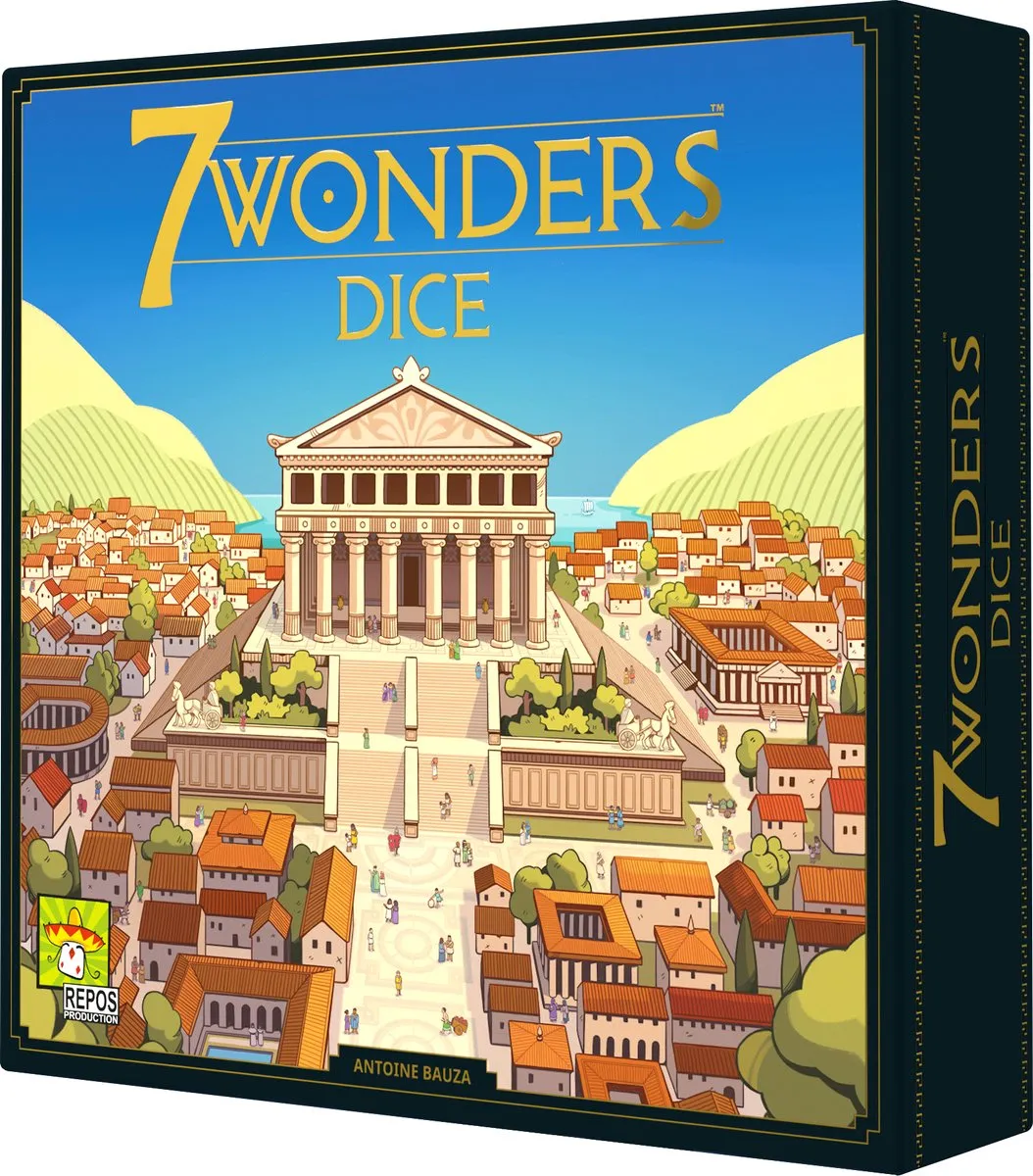 Asmodee 7 Wonders Dice REP01-014NLFR - 7 Spelers - Multicolor