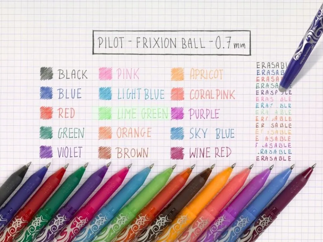 Pilot FriXion Gelpen 0.7mm - Paars
