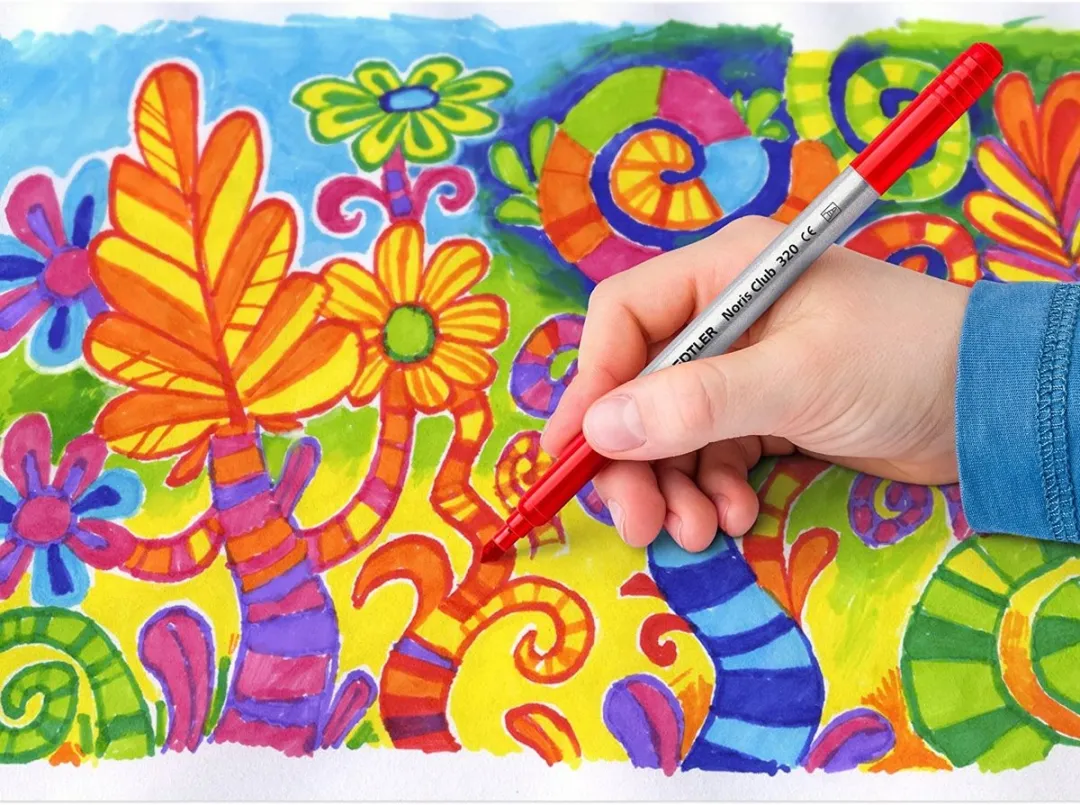 STAEDTLER Noris Dubbelzijdige Stiften - 12 Kleuren Multicolor