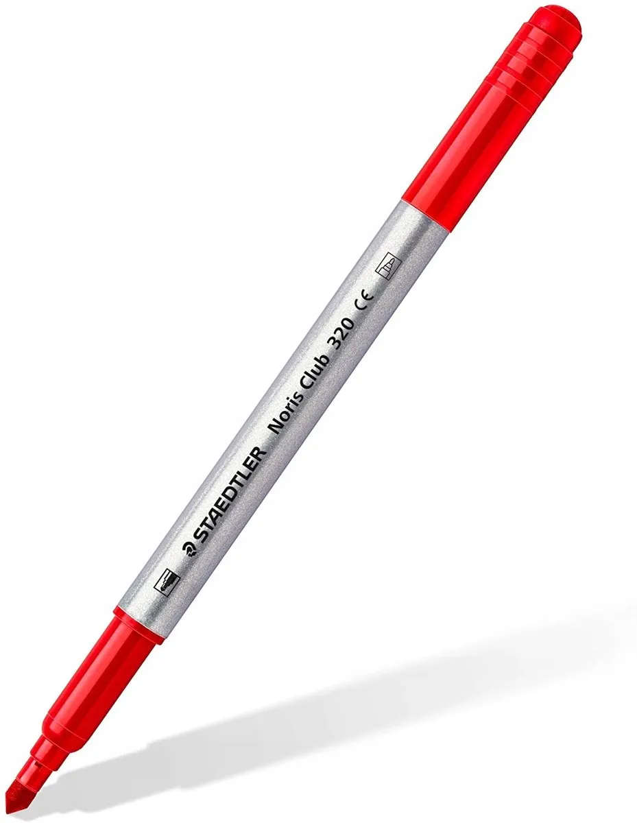 STAEDTLER Noris Dubbelzijdige Stiften - 12 Kleuren Multicolor