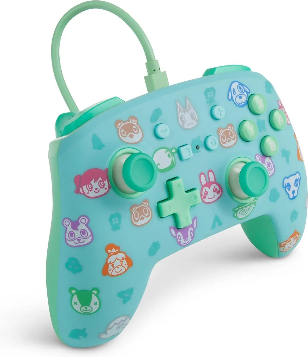 POWERA Officieel Licentie Animal Crossing Switch Controller 1518388-01