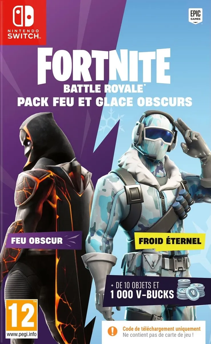 Epic Games Fortnite Darkfire & Ice Bundle Nintendo Switch