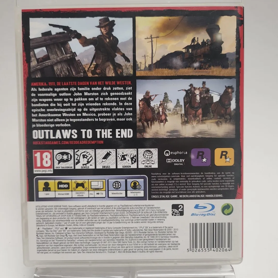 Rockstar Red Dead Redemption - PS3