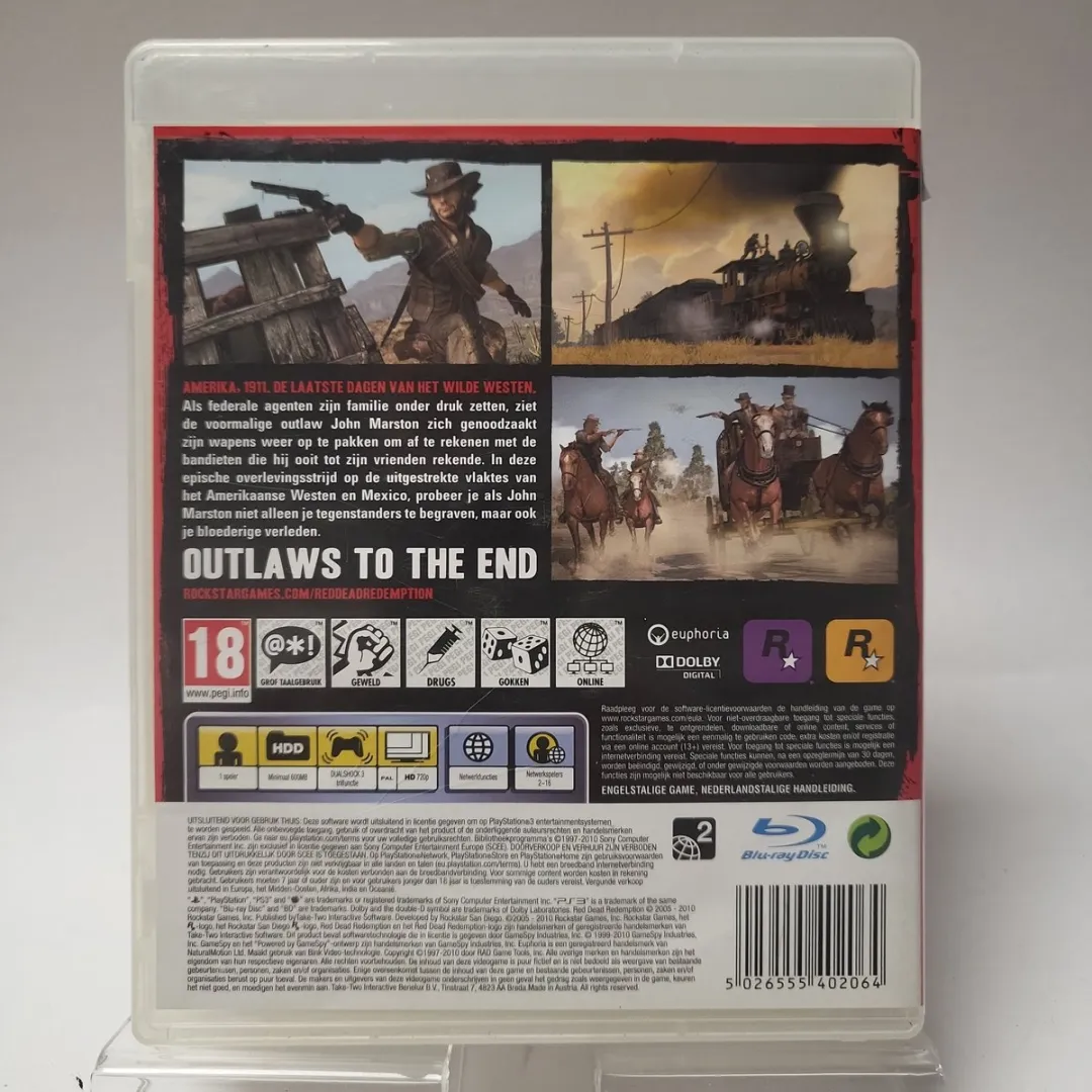 Rockstar Red Dead Redemption - PS3