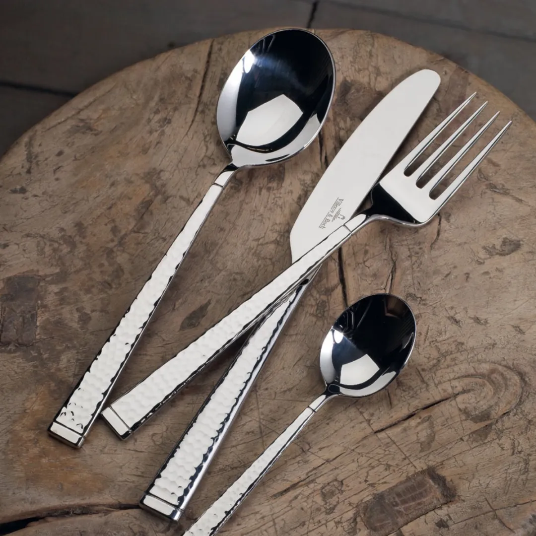 Villeroy & Boch Blacksmith Bestekset 70-delig - 12 persoons - Zilverkleurig